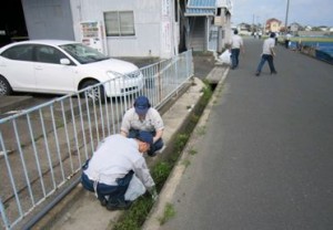 大洋製作所　地域清掃活動